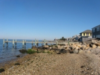 sea-glass-hunting beach
