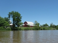 red barn