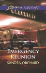 Book Cover Emergency Reunion by Sandra Orchard