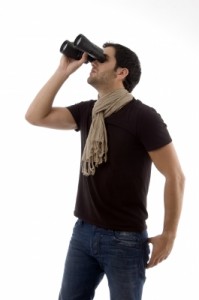 ID-100118956 guy with binoculars