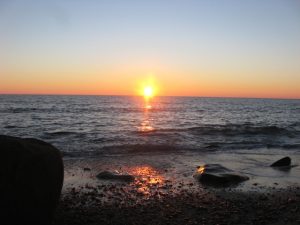 image of sunset from Martha's Vineyard